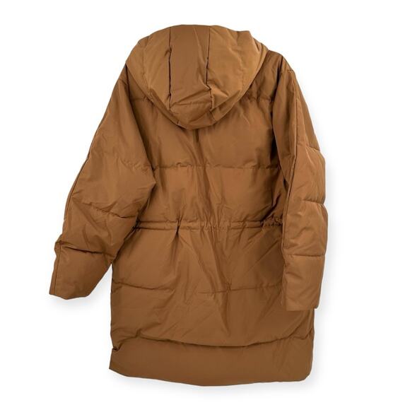 Everlane the ReNew Long Puffer in chestnut Size XL - Picture 11 of 13